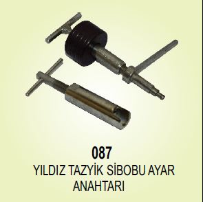 087-YILDIZ TAZYİK SİBOBU AYAR ANAHTARI
